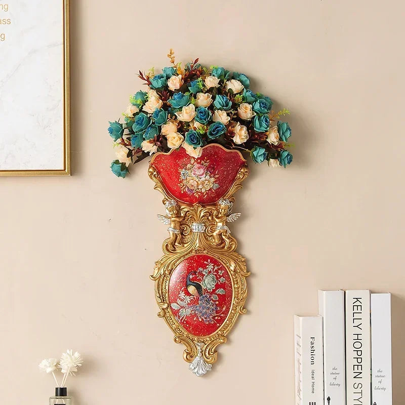 3D Angel Wanddeko – Nordic Resin Art – Wohnzimmer Akzent