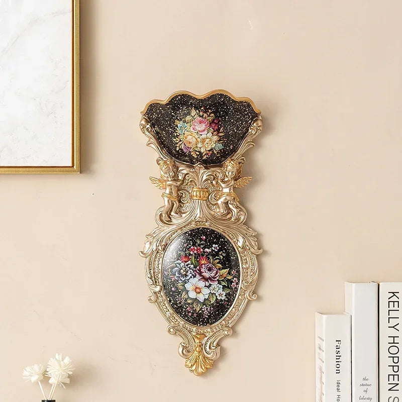 3D Angel Wanddeko – Nordic Resin Art – Wohnzimmer Akzent