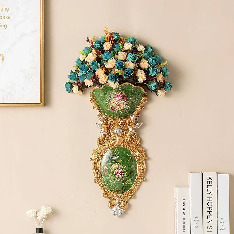 3D Angel Wanddeko – Nordic Resin Art – Wohnzimmer Akzent