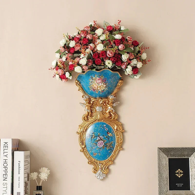 3D Angel Wanddeko – Nordic Resin Art – Wohnzimmer Akzent