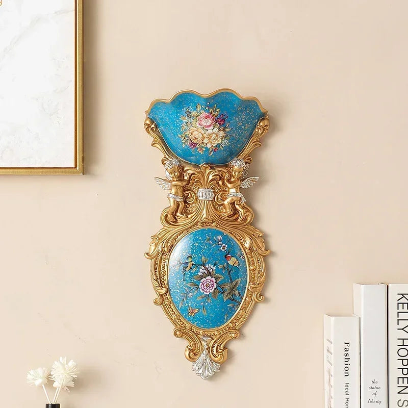 3D Angel Wanddeko – Nordic Resin Art – Wohnzimmer Akzent