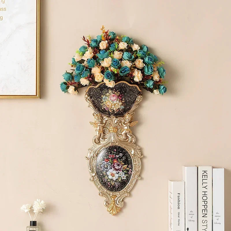 3D Angel Wanddeko – Nordic Resin Art – Wohnzimmer Akzent