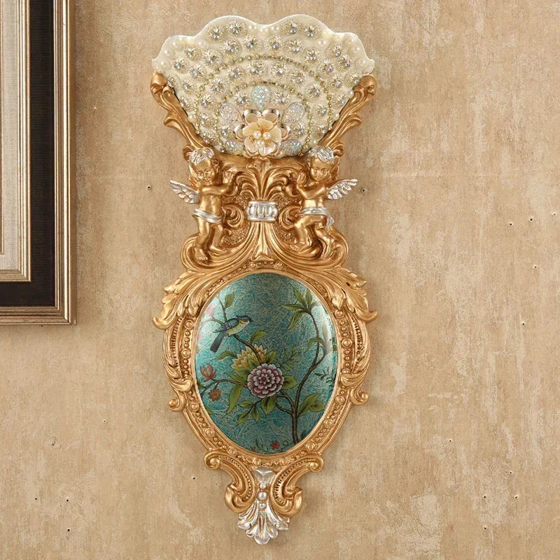 3D Angel Wanddeko – Nordic Resin Art – Wohnzimmer Akzent