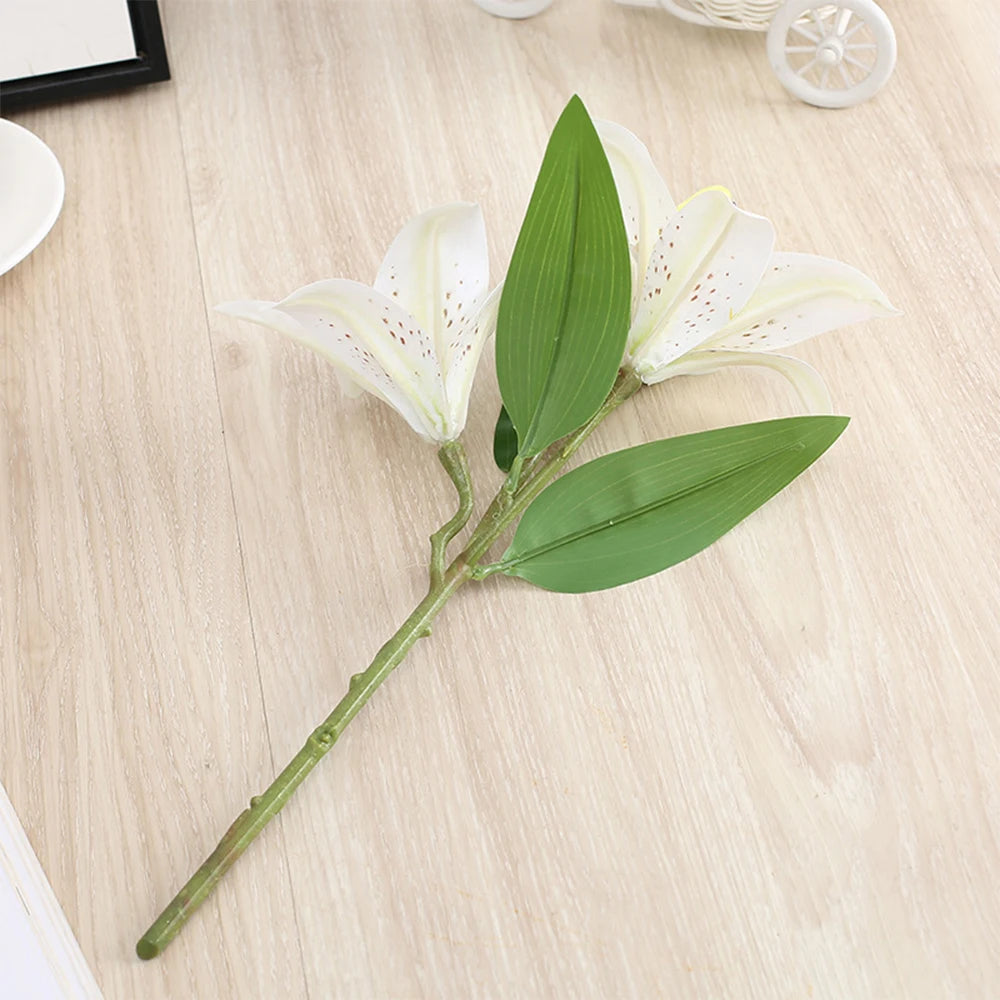 3D Druck Lilie – Elegantes Florales Design – 41cm Heimdeko