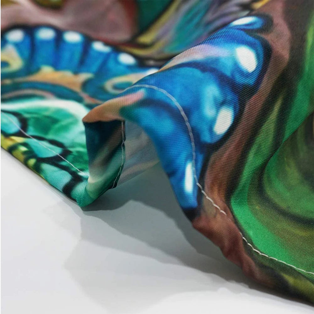 3D Duschvorhang – Marokkanischer Stil – 180x180cm