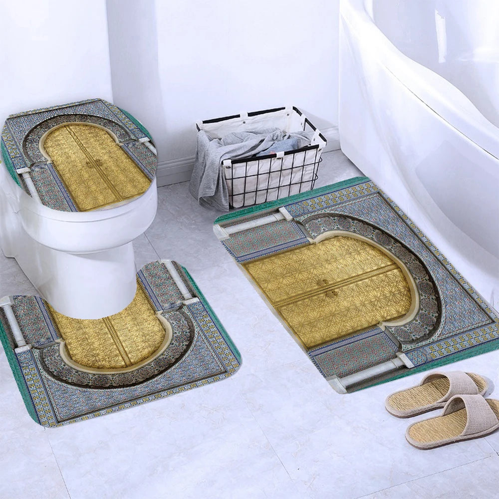 3D Duschvorhang – Marokkanischer Stil – 180x180cm