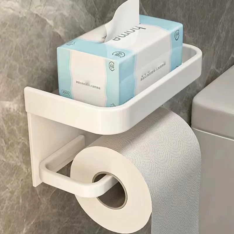 WC-Rollenhalter – Schwarz Gold – Wandmontage