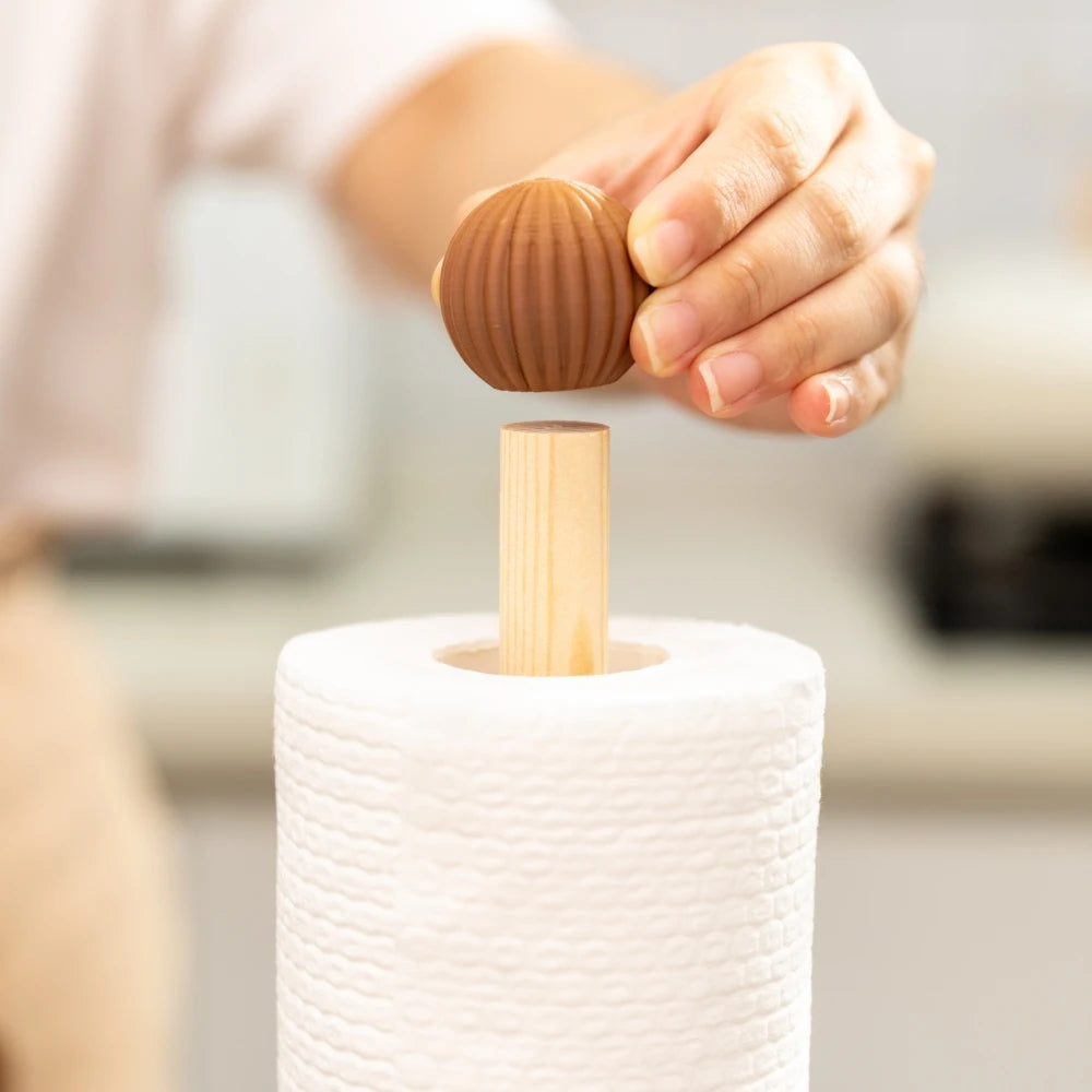 Papierrollenhalter – Nordisches Design – Platzsparend