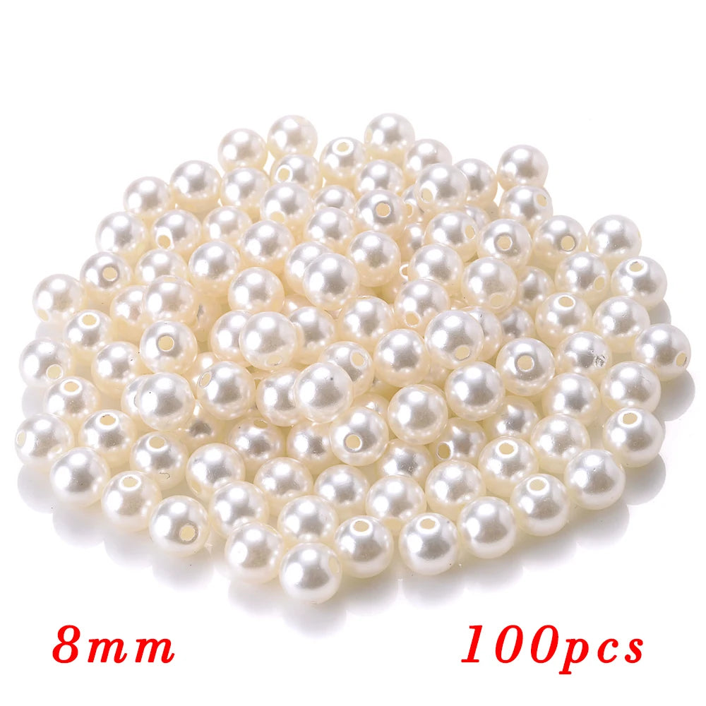 ABS Perlen – Unregelmässige Bastelzubehör 50 Stk.