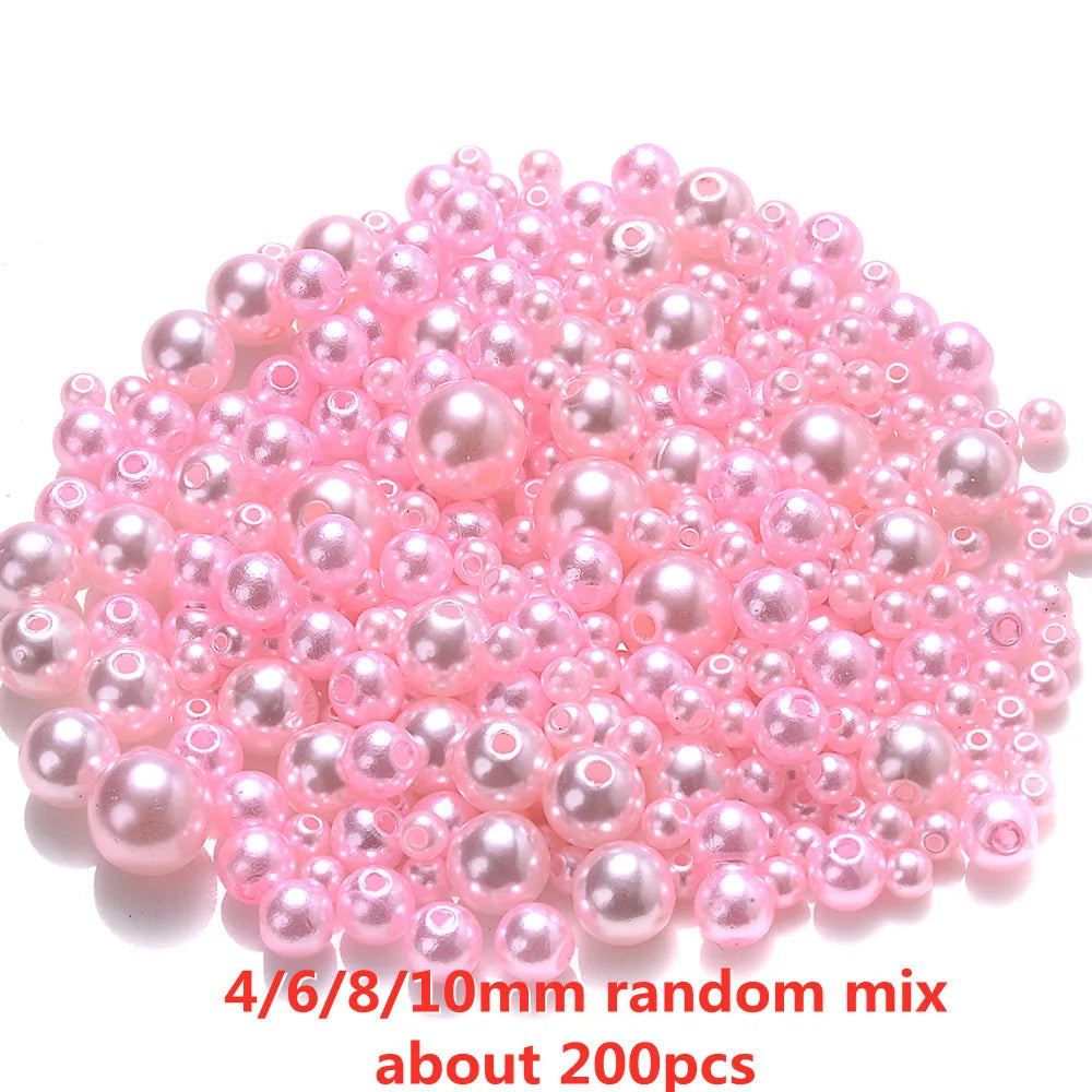 ABS Perlen – Unregelmässige Bastelzubehör 50 Stk.