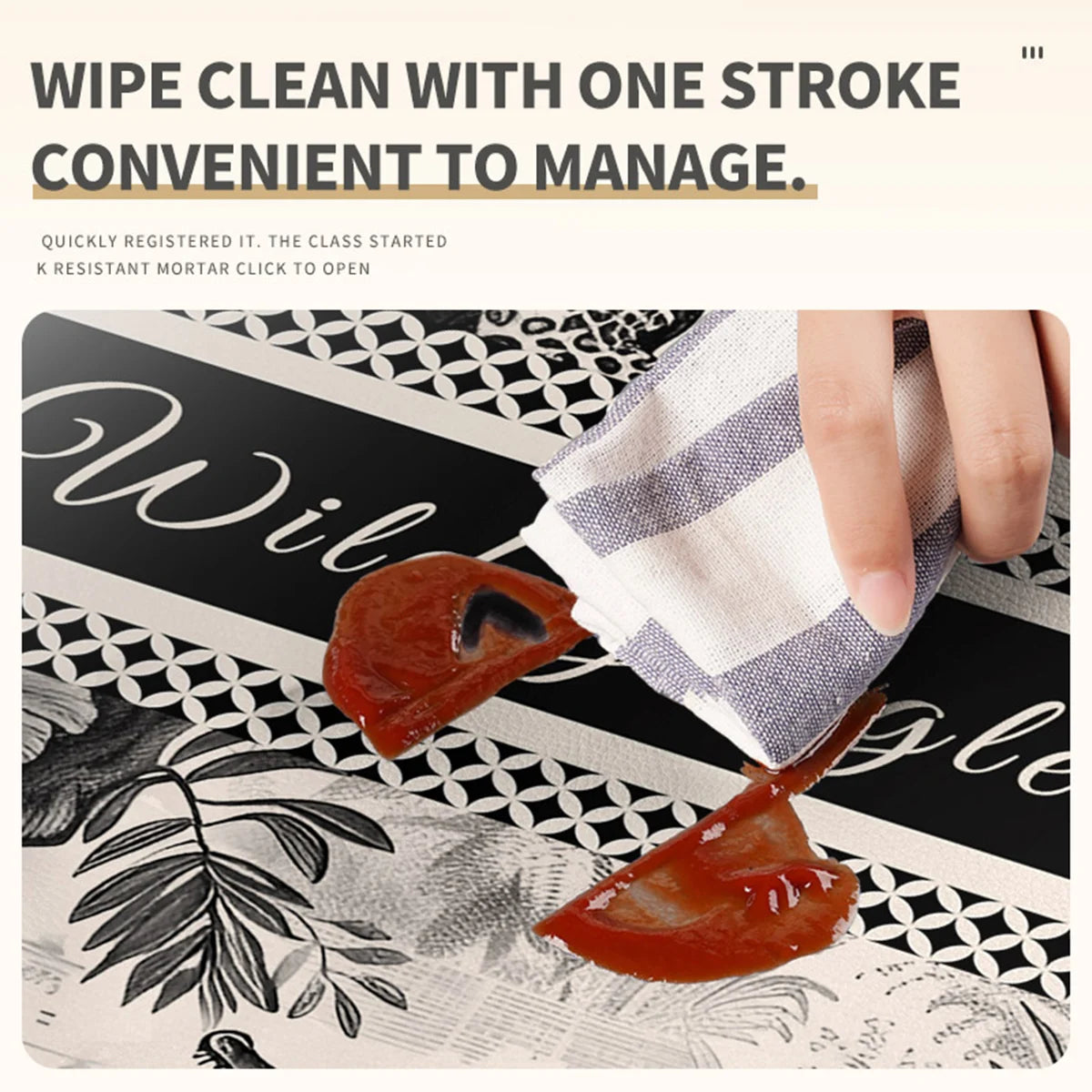 mehrfarbige abtropfmatte aus diatomerde material in verschiedenen grössen wie 30x40 cm