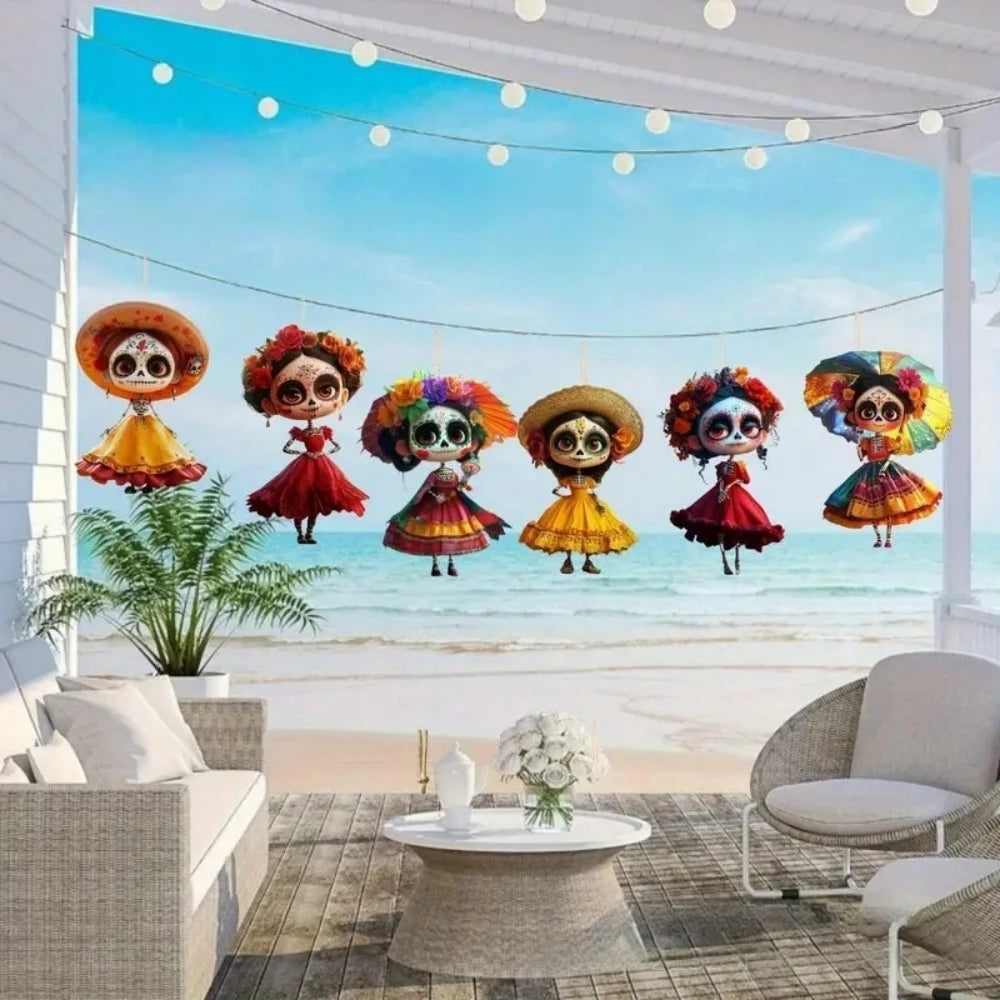 Acryl Halloween Dekoration – Cartoon Stil – 8cm Pack