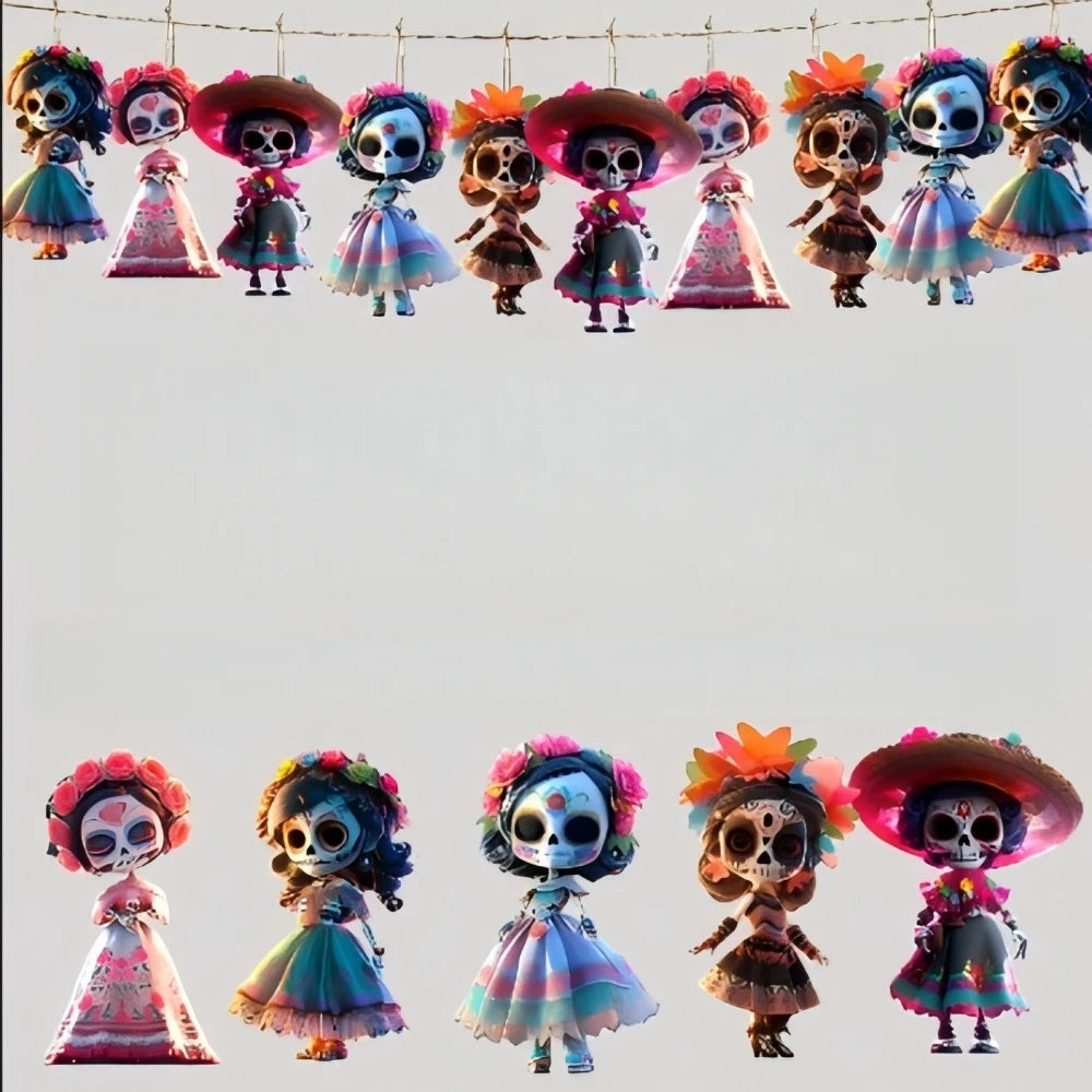 Acryl Halloween Dekoration – Cartoon Stil – 8cm Pack