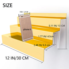 Acryl-Organizer – Gold Spiegel Design – 30x25x13 cm