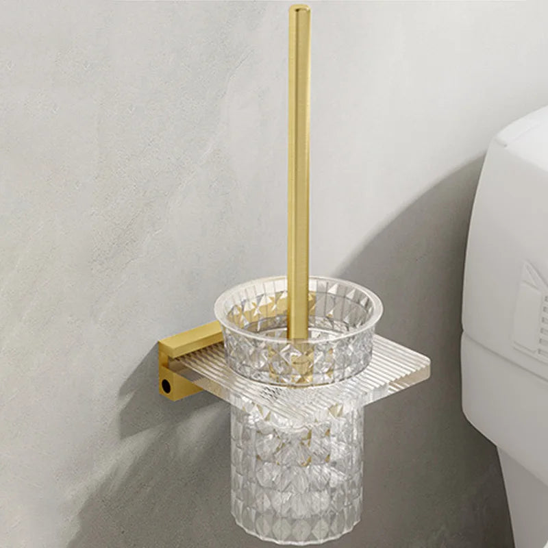 Acryl WC-Bürstenhalter – Modern Wandmontage