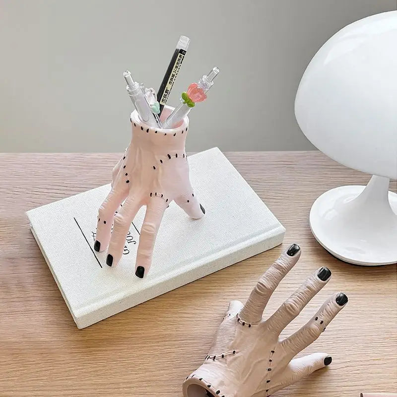 Adams Palm Ornament – Harz Design – Gruseliger Halter