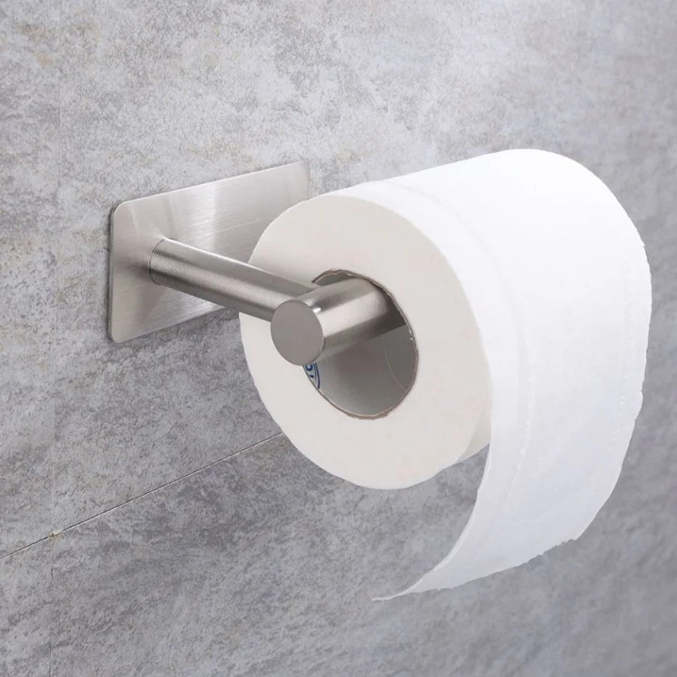 Adhäsiver Papierhalter – Edelstahl – Küche & Bad