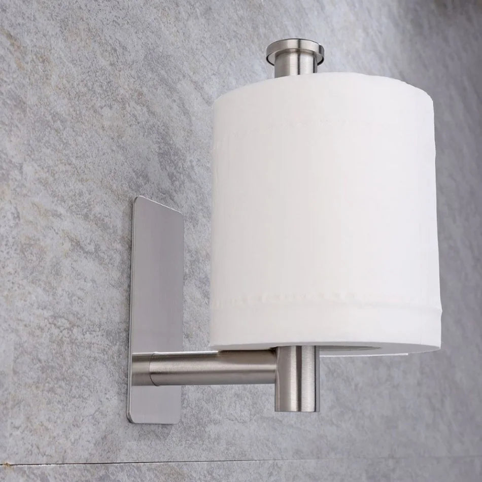 Adhäsiver Papierhalter – Edelstahl – Küche & Bad