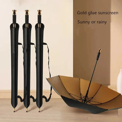 Golfschirm – Leichtes Luxus-Lederdesign