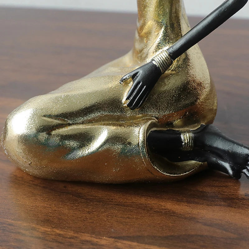 Afrikanische Figur – Resin Vintage Design – Verschiedene Grössen