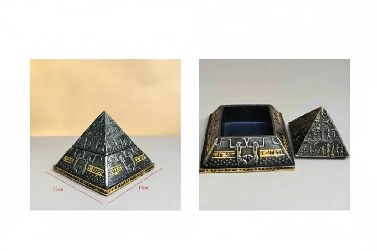 Ägyptische Pharaonenstatue - Harz Design - 12cm Mumie