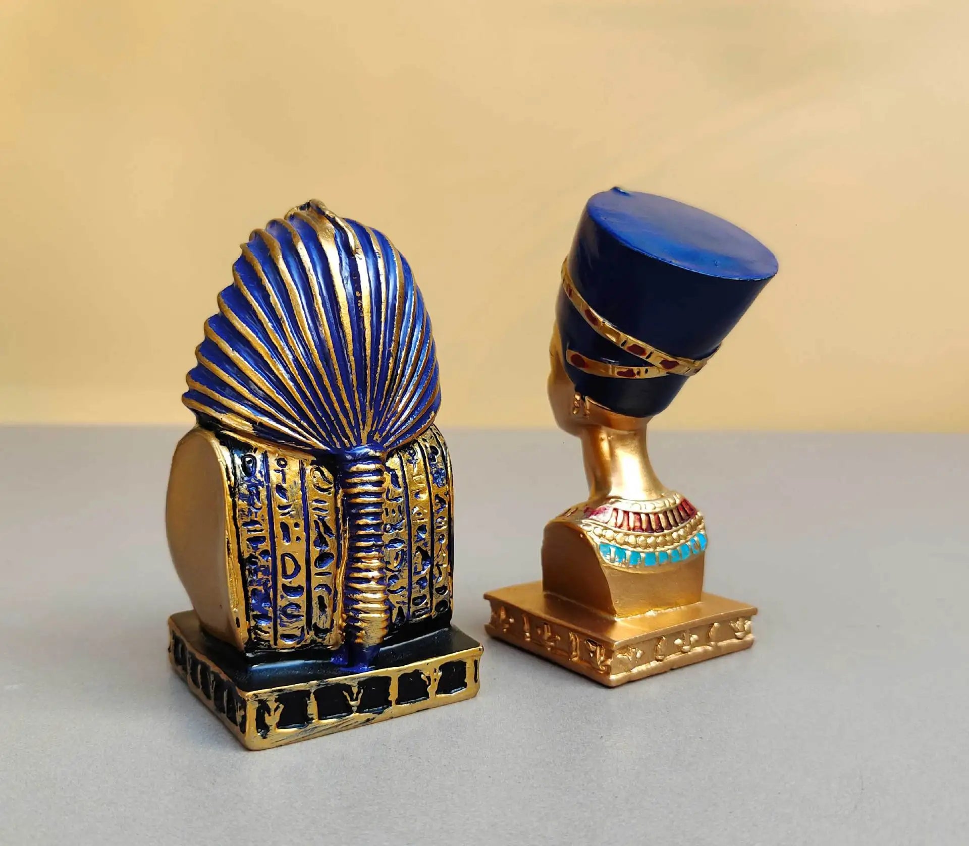 Ägyptische Pharaonenstatue - Harz Design - 12cm Mumie