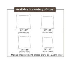 Ägyptischer Kissenbezug aus Polyester, einseitig bedruckt, Farbe: 343, Grösse: 50x50 cm