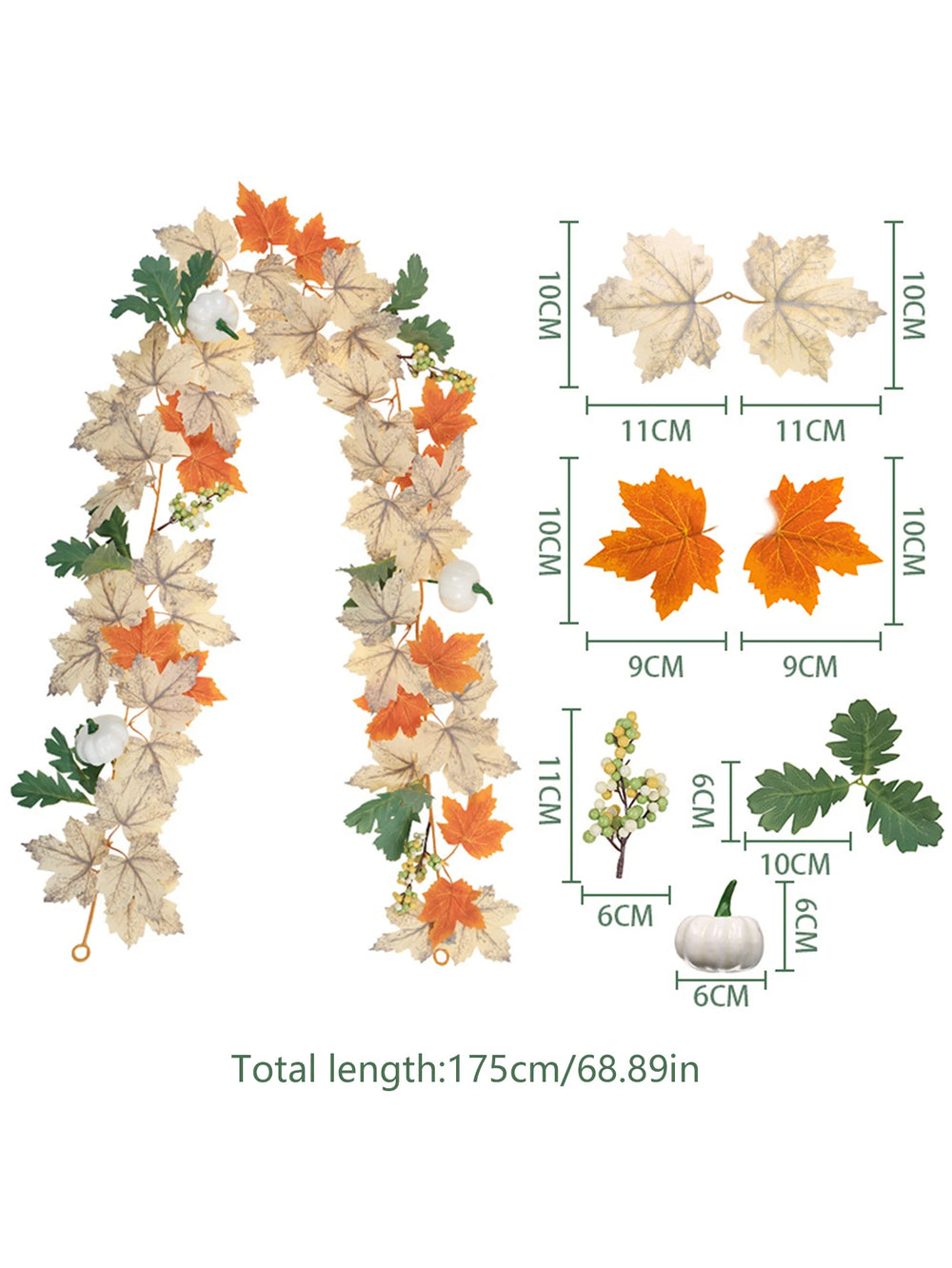 Ahornkranz – Herbstdeko – Halloween