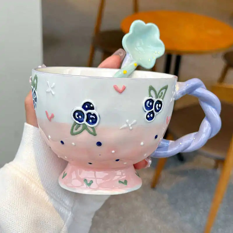 [Anime-Becher] – Keramik/Karton Design – 400ml Volumen