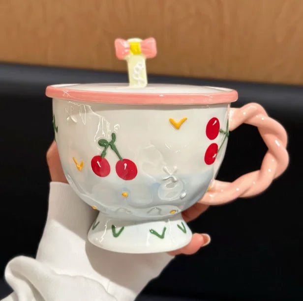 [Anime-Becher] – Keramik/Karton Design – 400ml Volumen