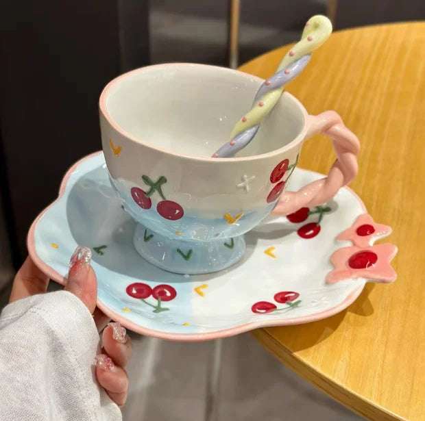 [Anime-Becher] – Keramik/Karton Design – 400ml Volumen