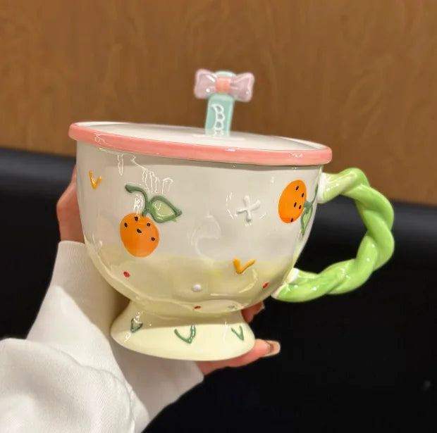 [Anime-Becher] – Keramik/Karton Design – 400ml Volumen