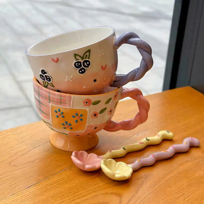 [Anime-Becher] – Keramik/Karton Design – 400ml Volumen