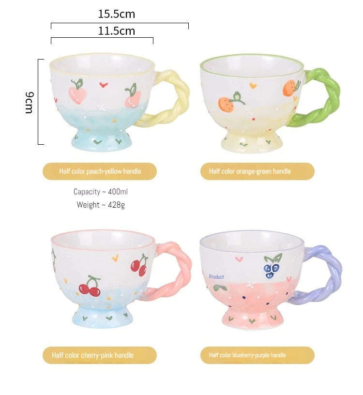 [Anime-Becher] – Keramik/Karton Design – 400ml Volumen