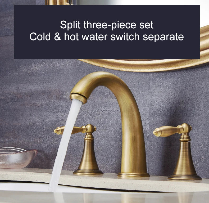 Antik-Bronze-Armatur – Klassisches Messingdesign