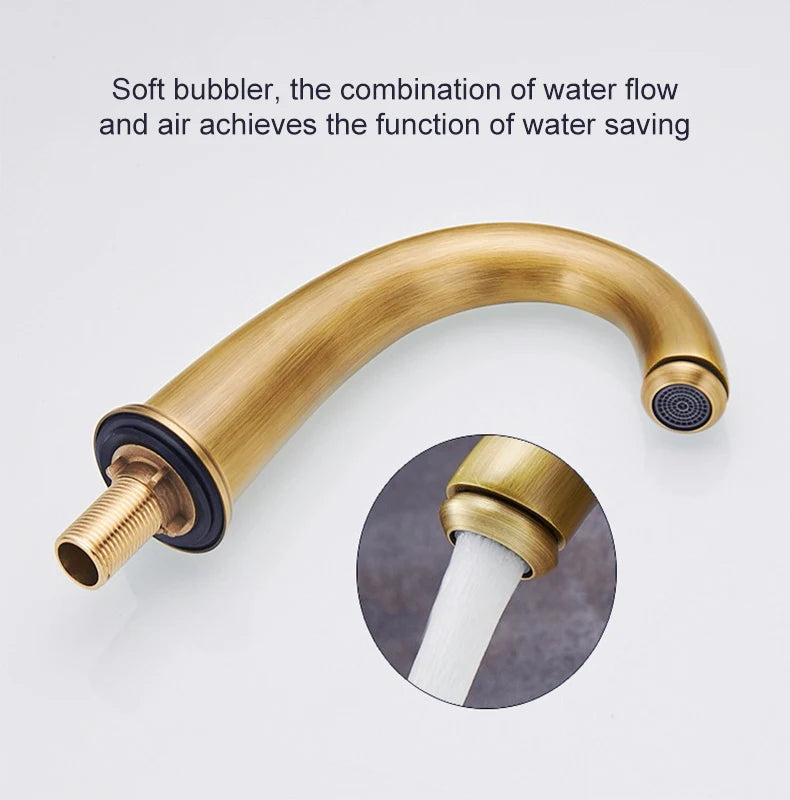 Antik-Bronze-Armatur – Klassisches Messingdesign