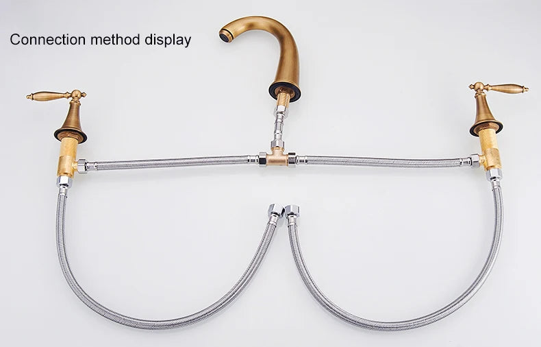 Antik-Bronze-Armatur – Klassisches Messingdesign