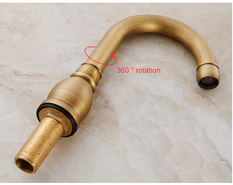 Antik-Bronze-Armatur – Klassisches Messingdesign