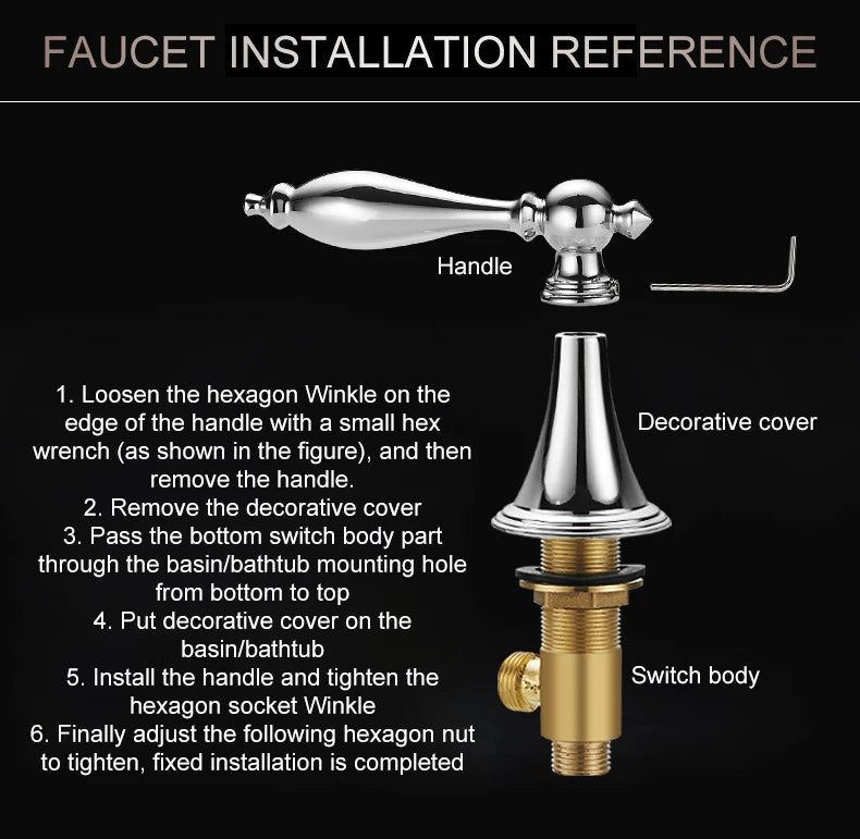 Antik-Bronze-Armatur – Klassisches Messingdesign