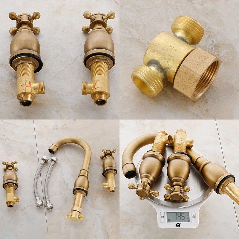 Antik-Bronze-Armatur – Klassisches Messingdesign