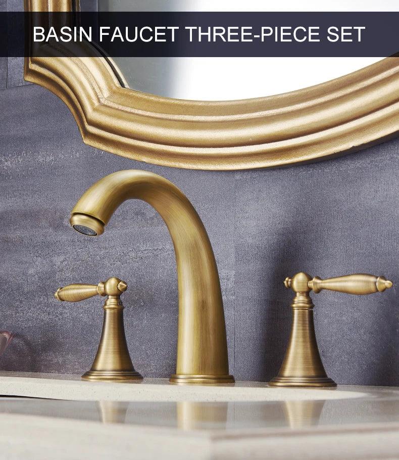 Antik-Bronze-Armatur – Klassisches Messingdesign