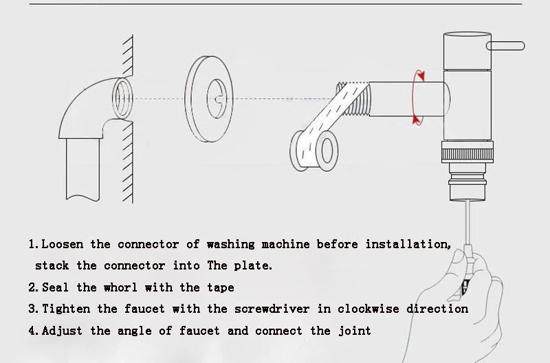 Antik Messing Bidet – Wandmontage