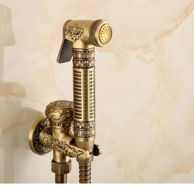 Antik Messing Bidet – Wandmontage