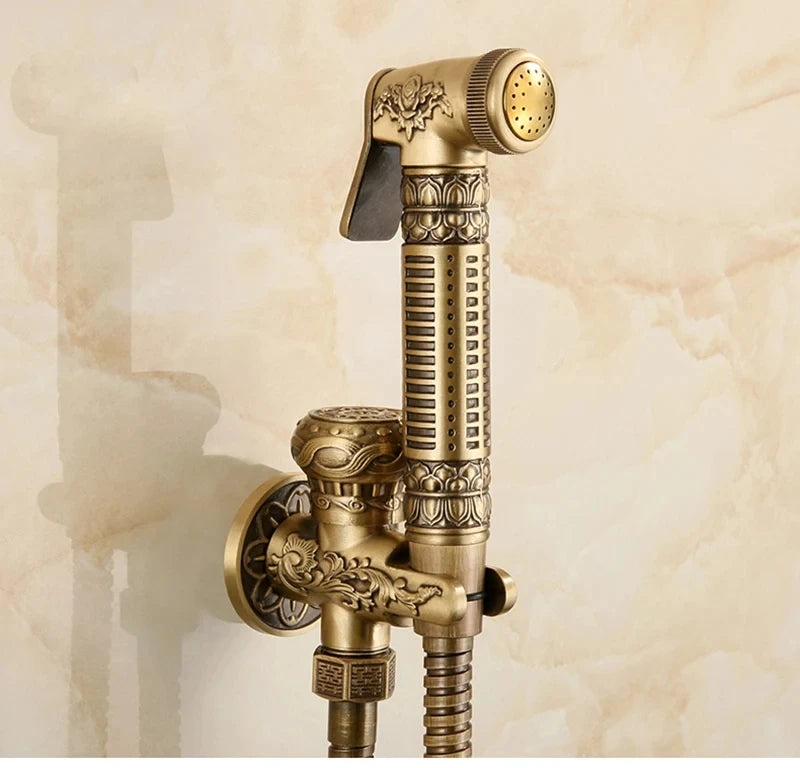 Antik Messing Bidet – Wandmontage