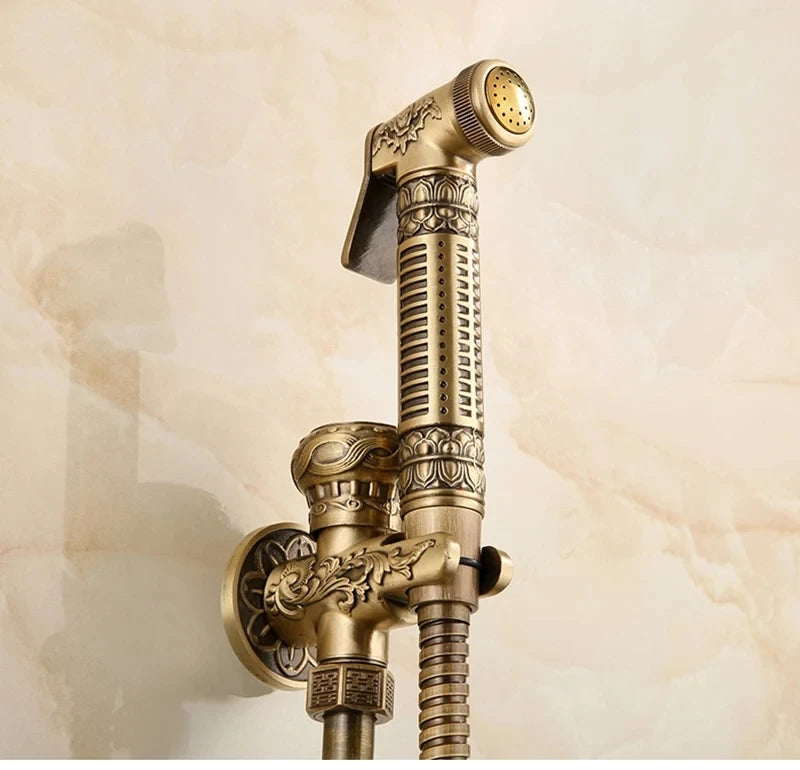 Antik Messing Bidet – Wandmontage