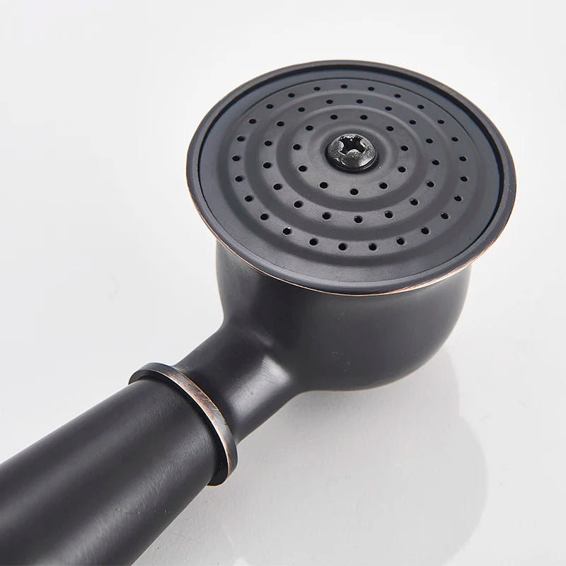 Antiker Bronze Duschkopf – Messing – Wassersparend