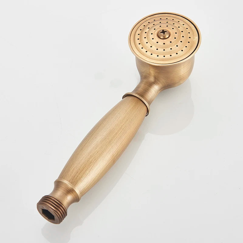 Antiker Bronze Duschkopf – Messing – Wassersparend