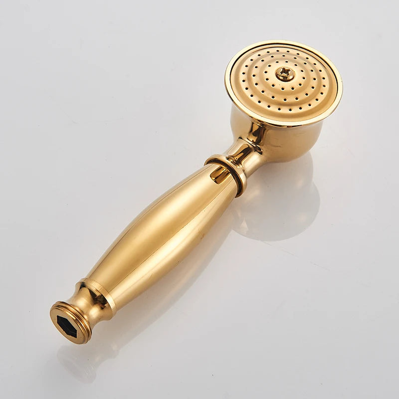 Antiker Bronze Duschkopf – Messing – Wassersparend