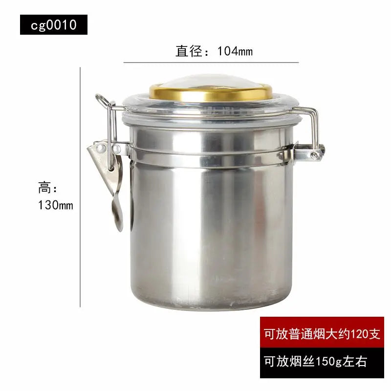 Aufbewahrungsglas – Edelstahl – Grosse Kapazität