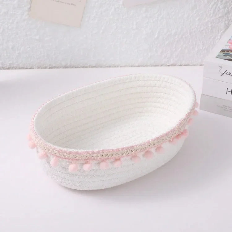 Aufbewahrungskörbe – Baumwollseil – Mehrere Grössen